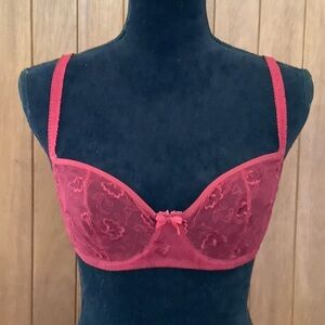 Le Mystere Rouge Lace Underwire Bra